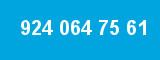 924 064 75 61